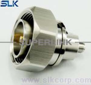 7/16 male to 3.5mm male straight adapter 50 ohm 5A7M06S-P3M-001
