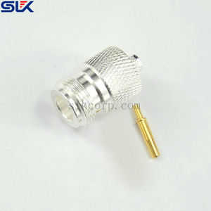 NON-MAGNETIC N jack straight solder connector for 670-141 SXE cable 50 ohm NM-5NCF15S-S02-025
