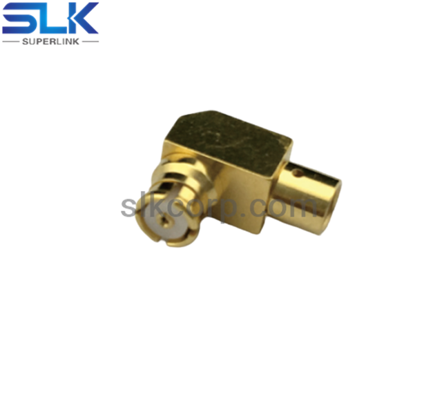 SMP jack right angle crimp connector for RG179/U cable 75 ohm 7SPF11R-A01
