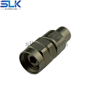 SSMP male to 2.4mm male straight adapter 50 ohm 5MPM06S-P4M