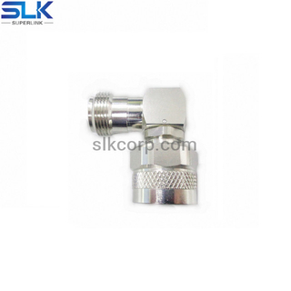 N female to N male right angle adapter 50 ohm 5NCF06R-NCM-002