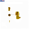 SMA plug right angle solder connector for Tflex-405 cable 50 ohm 5MAM15R-A82-009