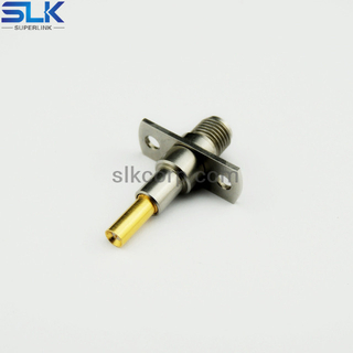 SMA female to MS156 straight adapter 2 holes flange test probe 50 ohm T-5EZM06S-MAF-007