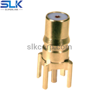 KSA jack straight connector for pcb 50 ohm 5QAF25S-P01-001