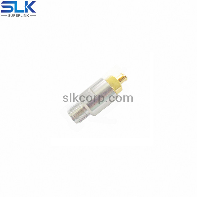 LSMP female to 3.5mm female straight adapter 50 ohm 5LSF06S-P3F