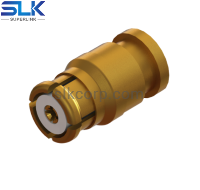 SMP jack straight solder connector for .670-086 SXE cable 50 ohm 5SPF15S-S01-008