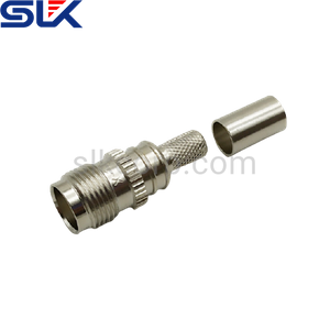 TNC jack straight crimp connector for LMR-240-LLPL cable 50 ohm 5TCF11S-A569