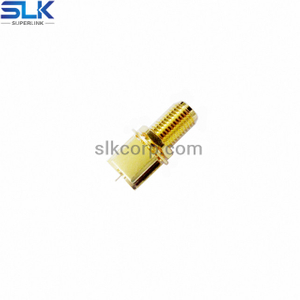 SMA jack straight connector for pcb end launch 50 ohm 5MAF28S-P21-003