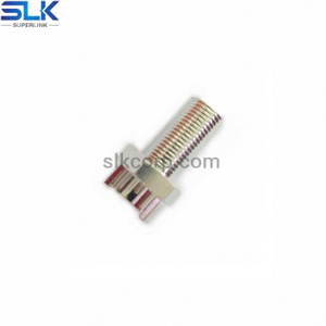 F jack straight connector for pcb end launch 75 ohm 7FCF28S-P21-001