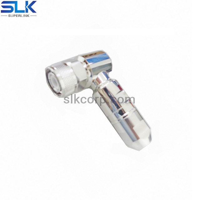 HN plug right angle clamp connector for SFT-600("056) cable 50 ohm 5HNM14R-A270-001