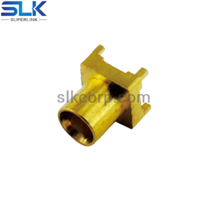 MCX jack straight connector for pcb 50 ohm 5MXF25S-P41-013