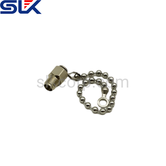 SMA female metal cap connector inner pin fixed 50 ohm 5MAF00S-A00-026